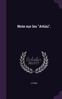 Note Sur Les Attini. 1359361073 Book Cover