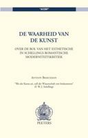 de Waarheid Van de Kunst. Over de Rol Van Het Esthetische in Schellings Romantische Moderniteitskritiek 9068318861 Book Cover