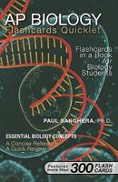 AP Biology Flashcard Quicklet: Flashcards in a Book for Biology Students 0979179777 Book Cover