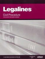 Legalines Civil Procedure: For Use with the Hazard Casebook 0314169121 Book Cover