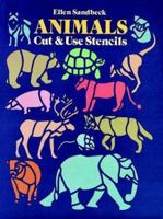 Animals Cut & Use Stencils 0486257886 Book Cover