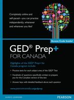 GED Prep+ for Canada Retail Version 0133370208 Book Cover