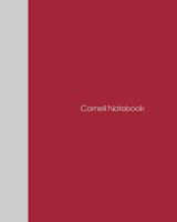 Cornell Notebook: 200 Pages, 8 X 10, Alabama Colors 1530546060 Book Cover