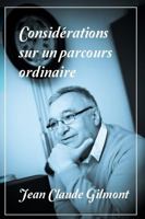 Consid�rations sur un parcours ordinaire 0244937060 Book Cover