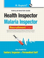 Health and Malaria Inspector Recruitment Exam Guide: also for Sanitary Inspector & Paramedical Staff 9387604071 Book Cover