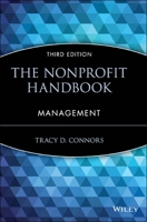 The Nonprofit Handbook: Management 0471397997 Book Cover