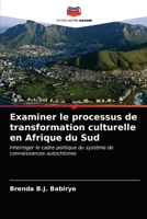 Examiner le processus de transformation culturelle en Afrique du Sud 6203298492 Book Cover