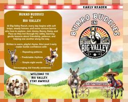 Burro Buddies in Big Valley (Big Valley Early Reader Series) B0GQYVV52R Book Cover
