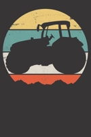 Notebook: Farmer Tractor Dot Grid 6x9 120 Pages 1088863590 Book Cover
