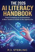 The 2026 AI Literacy Handbook: From Prompting to Orchestration: A Non-Technical AI Guide for Professionals, Teams & Leaders | AI Agents, Intelligent ... Practical AI Literacy for the 2026 Workforce B0GFXPNT3G Book Cover