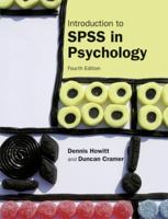 Introduction to SPSS in Psychology: For Version 16 and Earlier 0273734261 Book Cover