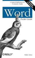 Word Pocket Guide 0596006845 Book Cover
