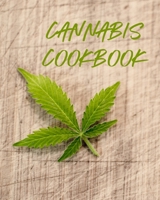 Cannabis Cookbook: Blank Recipe Book to Write In Your Marijuana Recipes 1688442146 Book Cover