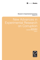 New Advances in Experimental Research on Corruption (Research in Experimental Economics) 1780527845 Book Cover