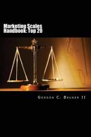 Marketing Scales Handbook: The Top 20 Multi-Item Measures Used in Consumer Research 1482779919 Book Cover