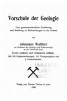 Vorschule Der Geologie Eine Gemeinverst�ndliche Einf�hrung Und Anleitung Zu Beobachtungen in Der Heimat 1533059268 Book Cover