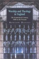 Worship and Theology in England (Worship & Theology in England Vol. 2) 0802808921 Book Cover