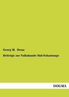 Beiträge zur Volkskunde Süd-Schantungs 114804101X Book Cover