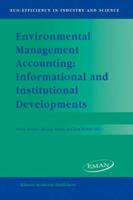 Environmental Management Accounting: Informational and Institutional Developments (Eco-efficiency in Industry & Science) 1402005520 Book Cover