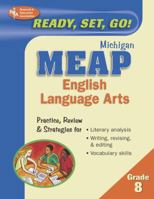 Michigan MEAP Grade 8 English Language Arts 0738601004 Book Cover