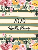 2020 monthly planner jan-dec: JAN 2020-DEC 2020 One Year Daily Weekly Calendar 12 Month Appointment Notebook for To-Do List Agenda Schedule Organizer Logbook Student or Teacher Action plan, design cov 1706043635 Book Cover