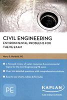 Civil Engineering Environmental Problems for the PE Exam 1427765960 Book Cover