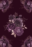 Notebook: Vintage Purple roses 120 page paperback 169203880X Book Cover