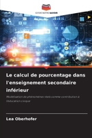 Le calcul de pourcentage dans l'enseignement secondaire inférieur (French Edition) 6209754791 Book Cover