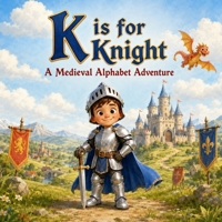 K is for Knight!: A Medieval Alphabet Adventure for Kids Ages 3–6 Who Love Knights, Castles, Dragons, and Funny ABC Books (FunFirst ABC Books) B0H4P1VYL3 Book Cover