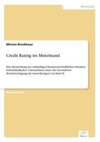 Credit Rating Im Mittelstand 3838649672 Book Cover