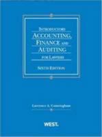 Introductory Accounting, Finance, And Auditing For Lawyers 0314151656 Book Cover