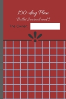 100-day Plan: Bullet Journal and I (Dot and grid- cream) 1670002489 Book Cover