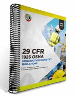 OSHA 1926 Construction Industry January 2022 Spiral Bound 1952160987 Book Cover