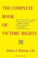 The Complete Book of Victims Rights 0963728512 Book Cover
