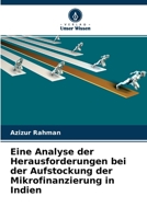 Eine Analyse der Herausforderungen bei der Aufstockung der Mikrofinanzierung in Indien 620276175X Book Cover