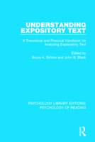 Understanding Expository Text (Duro) (Psychology of reading and reading instruction) 089859412X Book Cover