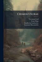 Crimen Usurae 1275030912 Book Cover
