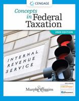 Concepts in Federal Taxation 2020 (with Intuit Proconnect Tax Online 2018 and RIA Checkpoint 1 Term (6 Months) Printed Access Card) 0357110366 Book Cover