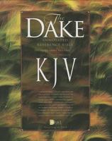 Dake KJV Black Leathersoft (8.5 Font) 1558291776 Book Cover