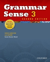 Grammar Sense 3 Student Book with Online Practice Access Code Card 0194489167 Book Cover