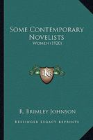 Some contemporary novelists (women) 0548794812 Book Cover