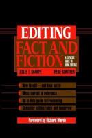 Editing Fact and Fiction: A Concise Guide to Book Editing 0521456932 Book Cover
