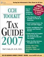 CCH Toolkit Tax Guide 2007 (CCH Business Owner's Toolkit series) 0808014730 Book Cover