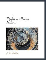 Studies in Human Nature 102266980X Book Cover