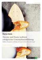 Theorie Und Praxis Weltweit Erfolgreicher Unternehmensfuhrung 3638650804 Book Cover
