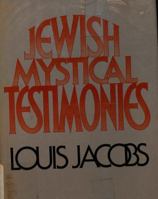 Jewish Mystical Testimonies 0805205853 Book Cover