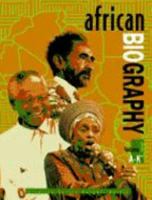 African Biography Edition 1. 0787628239 Book Cover