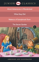 Junior Classic - Book 1 (Alice Adventure in Wonderland, What Katy Did, Rebecca of Sunnybrook Farm, The Secret Garden) - B 8129138859 Book Cover