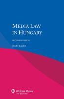 Media Law in Hungary 9403515783 Book Cover
