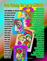 World Mythology Bird Gods for GERMANY 20 ART PRINTS IN A BOOK HYBRID HUMANOIDS with Huge Nose Bird Beaks Easter Island Tangata Manu Norse Wayland the ... drawings hang art decorate collectible book 1723425729 Book Cover